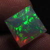 9x9 mm - Square Princess Cut - AAAAAAAAA - Ethiopian Welo Opal Super Sparkle Awesome Amazing Full Colour Fire